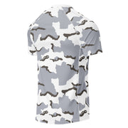 Alaska Tundra CAMO Mens Short-Sleeve Rash Guard