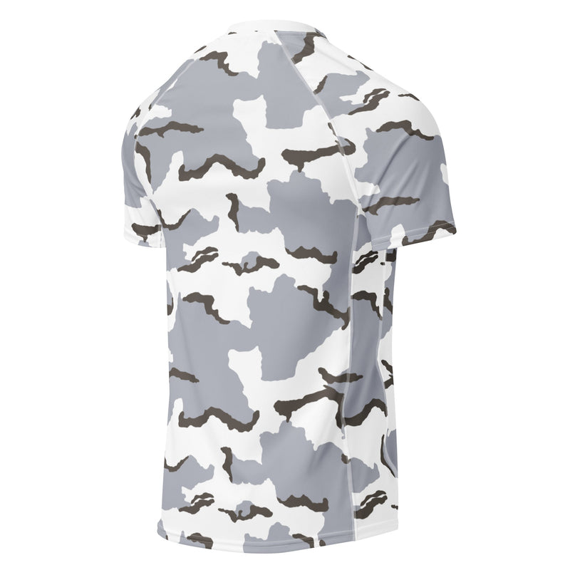Alaska Tundra CAMO Mens Short-Sleeve Rash Guard