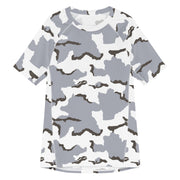 Alaska Tundra CAMO Mens Short-Sleeve Rash Guard - 2XS