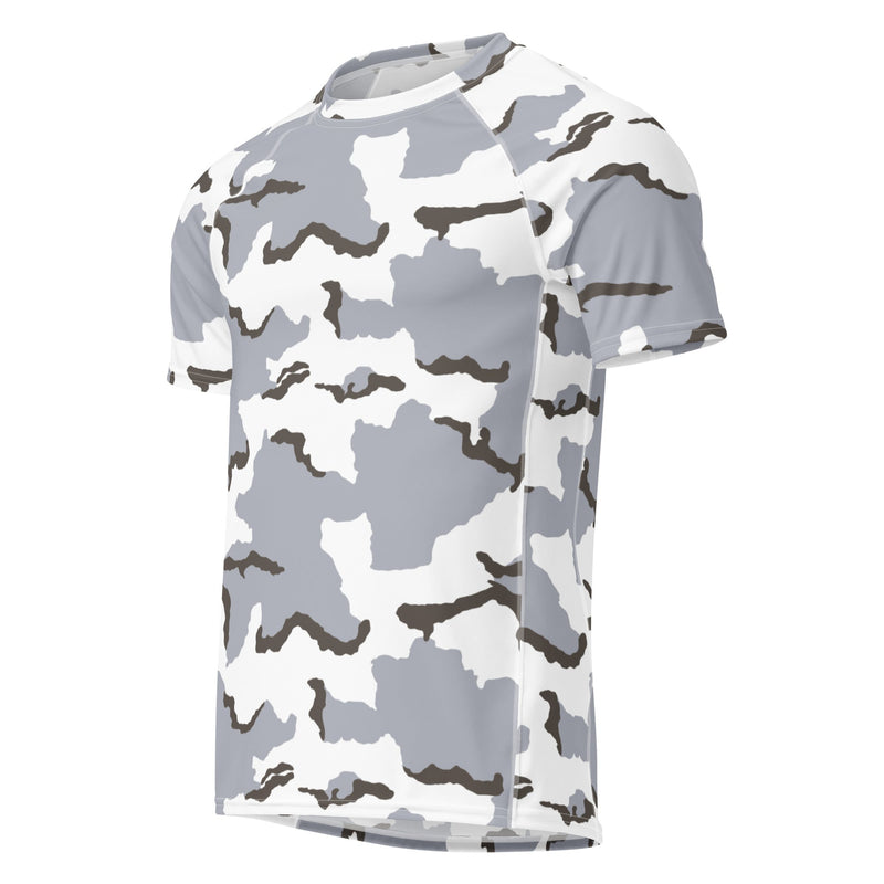 Alaska Tundra CAMO Mens Short-Sleeve Rash Guard