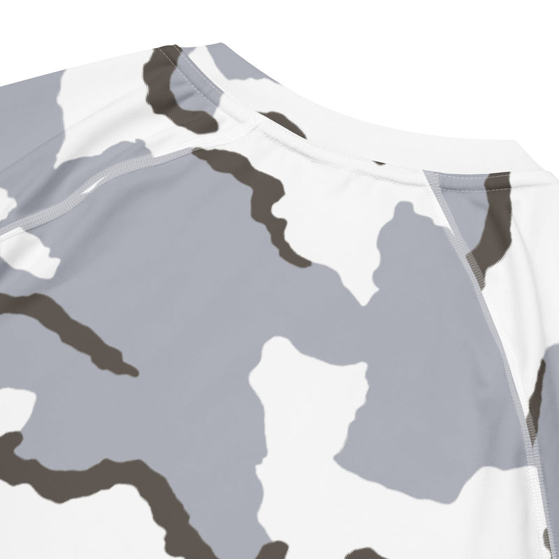 Alaska Tundra CAMO Mens Short-Sleeve Rash Guard