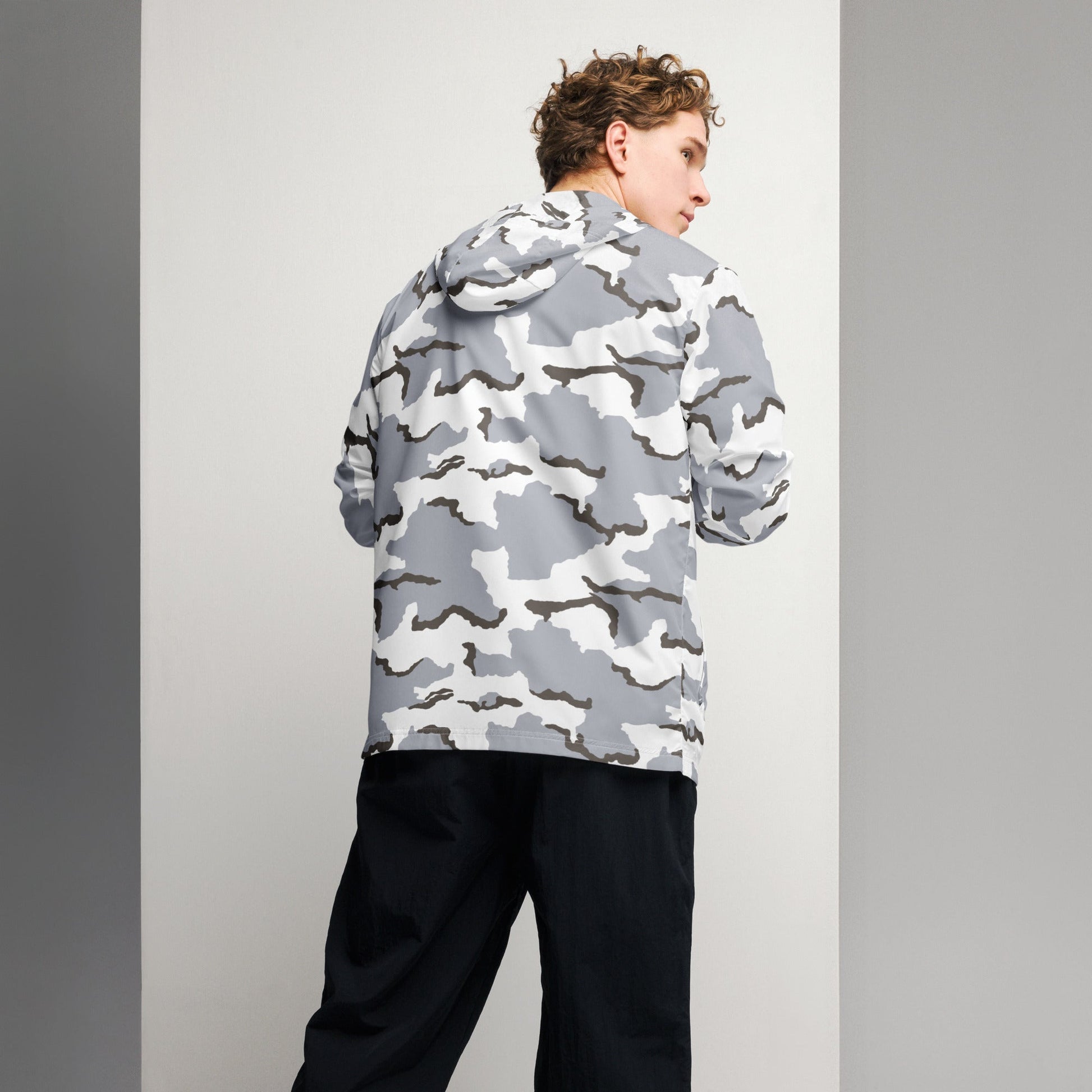 Alaska Tundra CAMO Mens windbreaker - Windbreakers