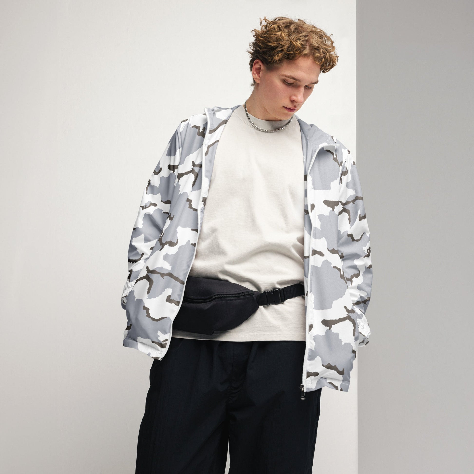 Alaska Tundra CAMO Mens windbreaker - Windbreakers