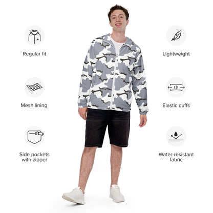 Alaska Tundra CAMO Mens windbreaker - Windbreakers