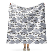 Alaska Tundra CAMO Sherpa Blanket - 60″×80″