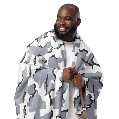 Alaska Tundra CAMO Sherpa blanket - Blankets
