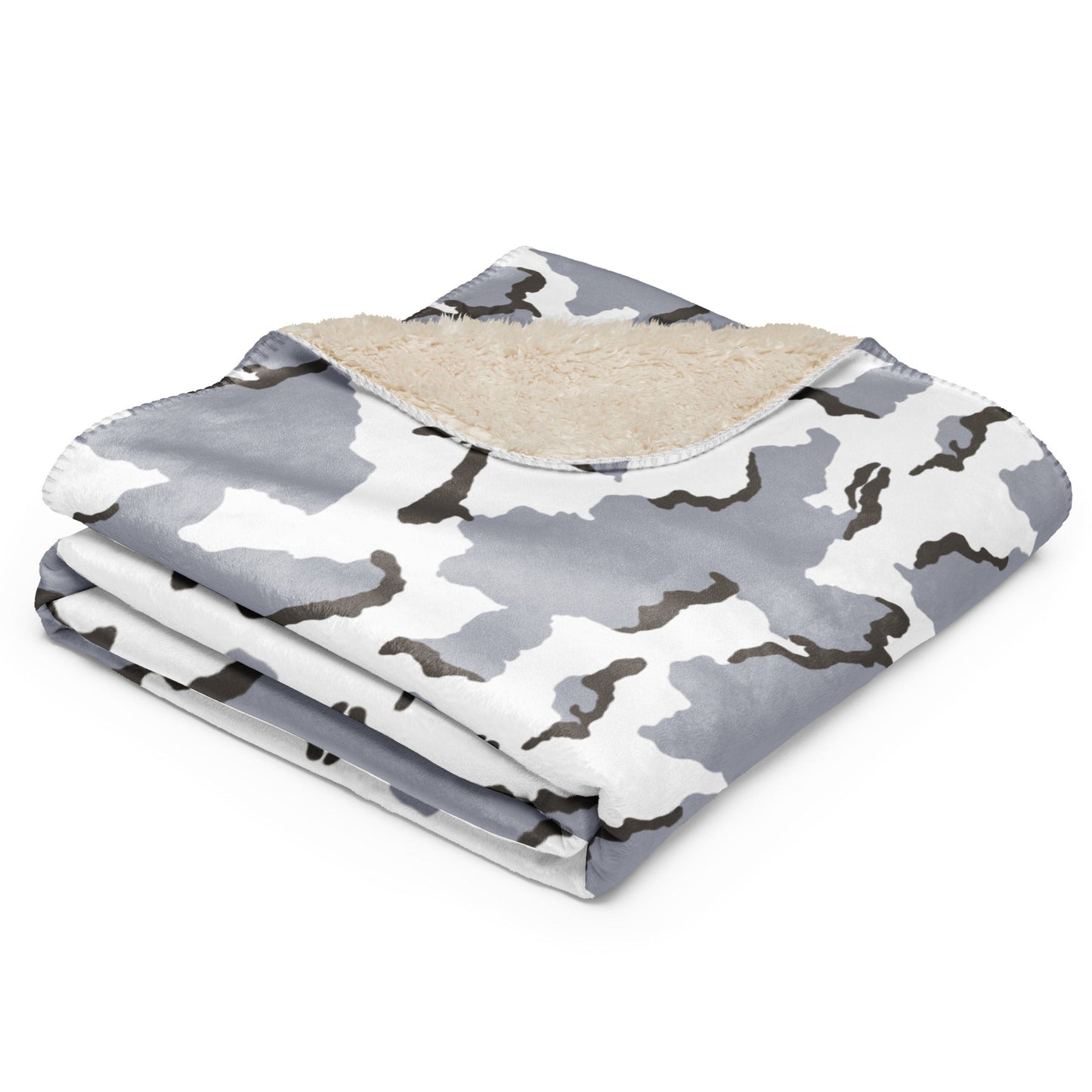 Alaska Tundra CAMO Sherpa blanket - Blankets