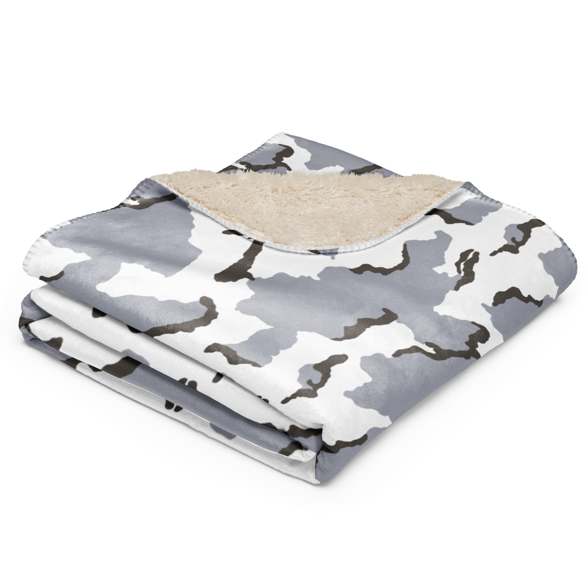 Alaska Tundra CAMO Sherpa blanket - Blankets