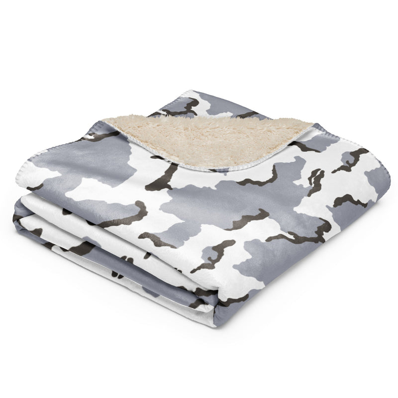 Alaska Tundra CAMO Sherpa Blanket