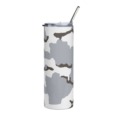 Alaska Tundra CAMO Stainless steel tumbler - Steel Tumblers