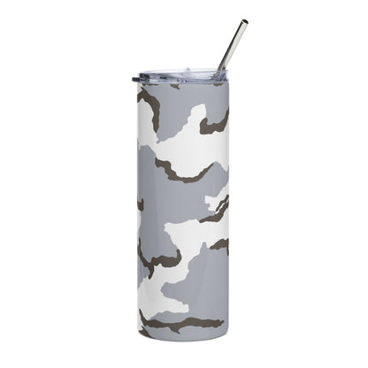 Alaska Tundra CAMO Stainless steel tumbler - Steel Tumblers