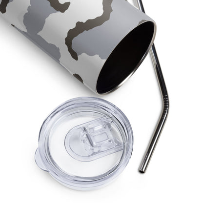 Alaska Tundra CAMO Stainless steel tumbler - Steel Tumblers