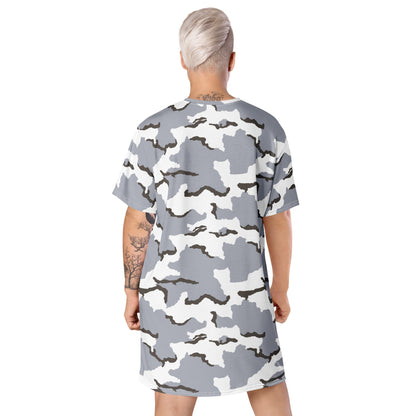 Alaska Tundra CAMO T-shirt dress - Womens T-Shirt Dresses