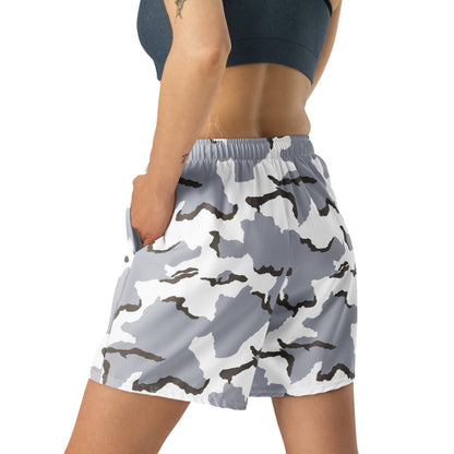 Alaska Tundra CAMO Unisex Athletic Long Shorts