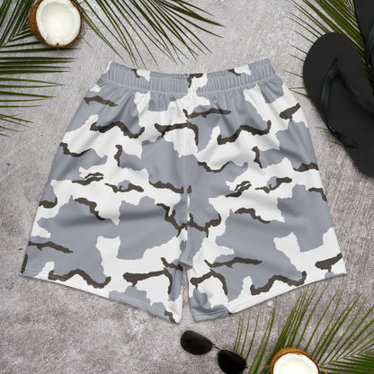 Alaska Tundra CAMO Unisex Athletic Long Shorts