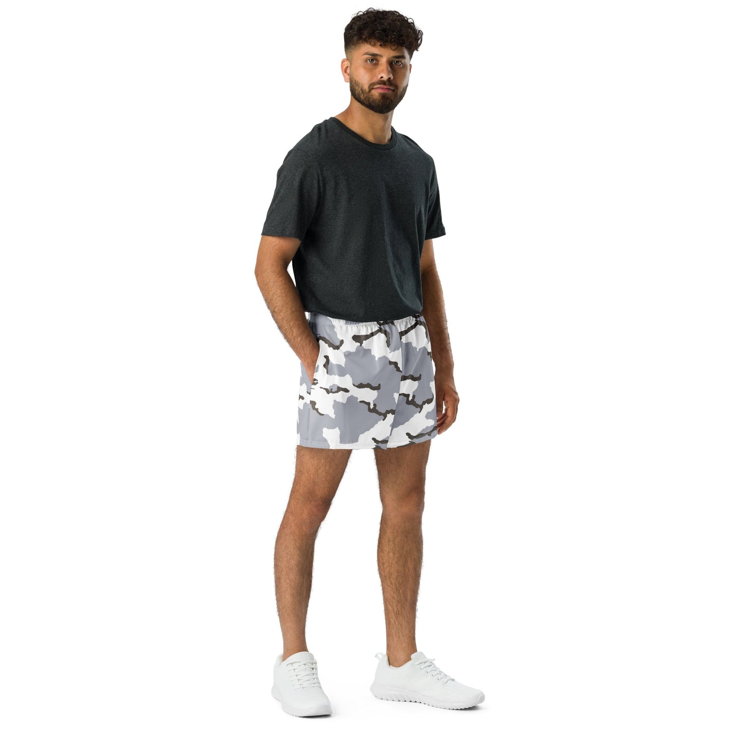 Alaska Tundra CAMO Unisex Athletic Shorts