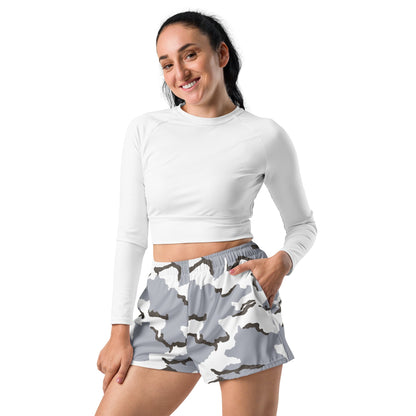 Alaska Tundra CAMO Unisex Athletic Shorts
