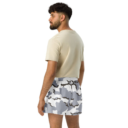 Alaska Tundra CAMO Unisex Athletic Shorts