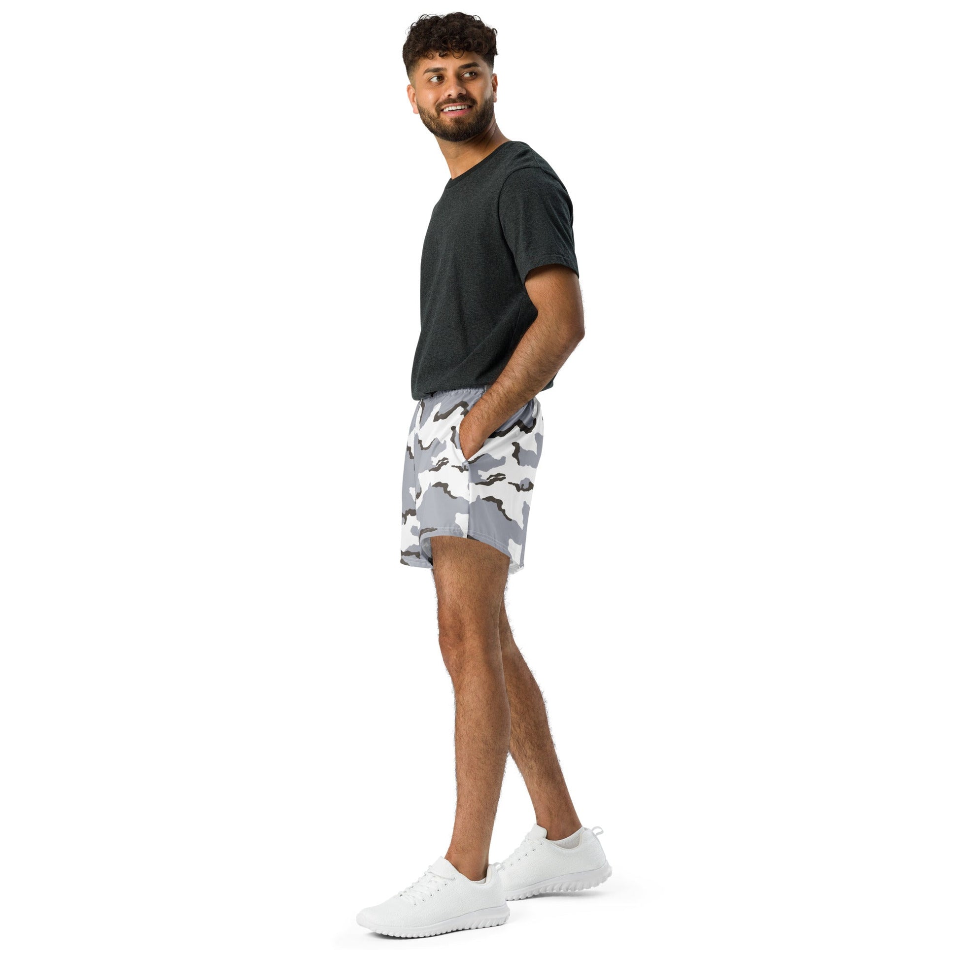 Alaska Tundra CAMO Unisex Athletic Shorts