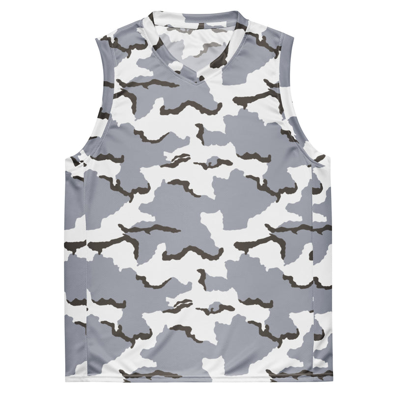 Alaska Tundra CAMO Unisex Basketball Jersey