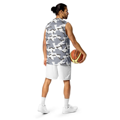 Alaska Tundra CAMO unisex basketball jersey - Basketball Jerseys