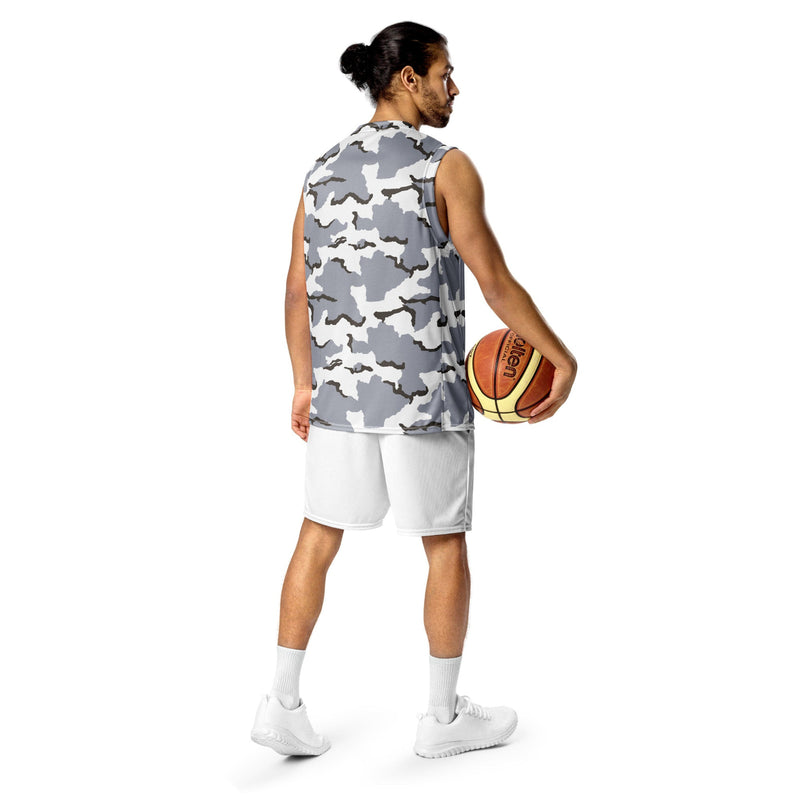 Alaska Tundra CAMO Unisex Basketball Jersey