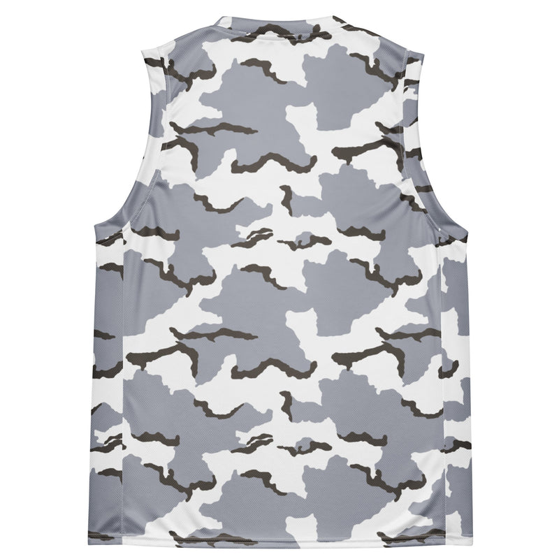 Alaska Tundra CAMO Unisex Basketball Jersey