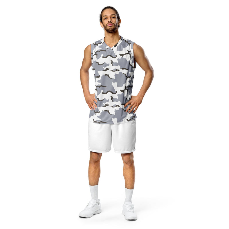 Alaska Tundra CAMO Unisex Basketball Jersey