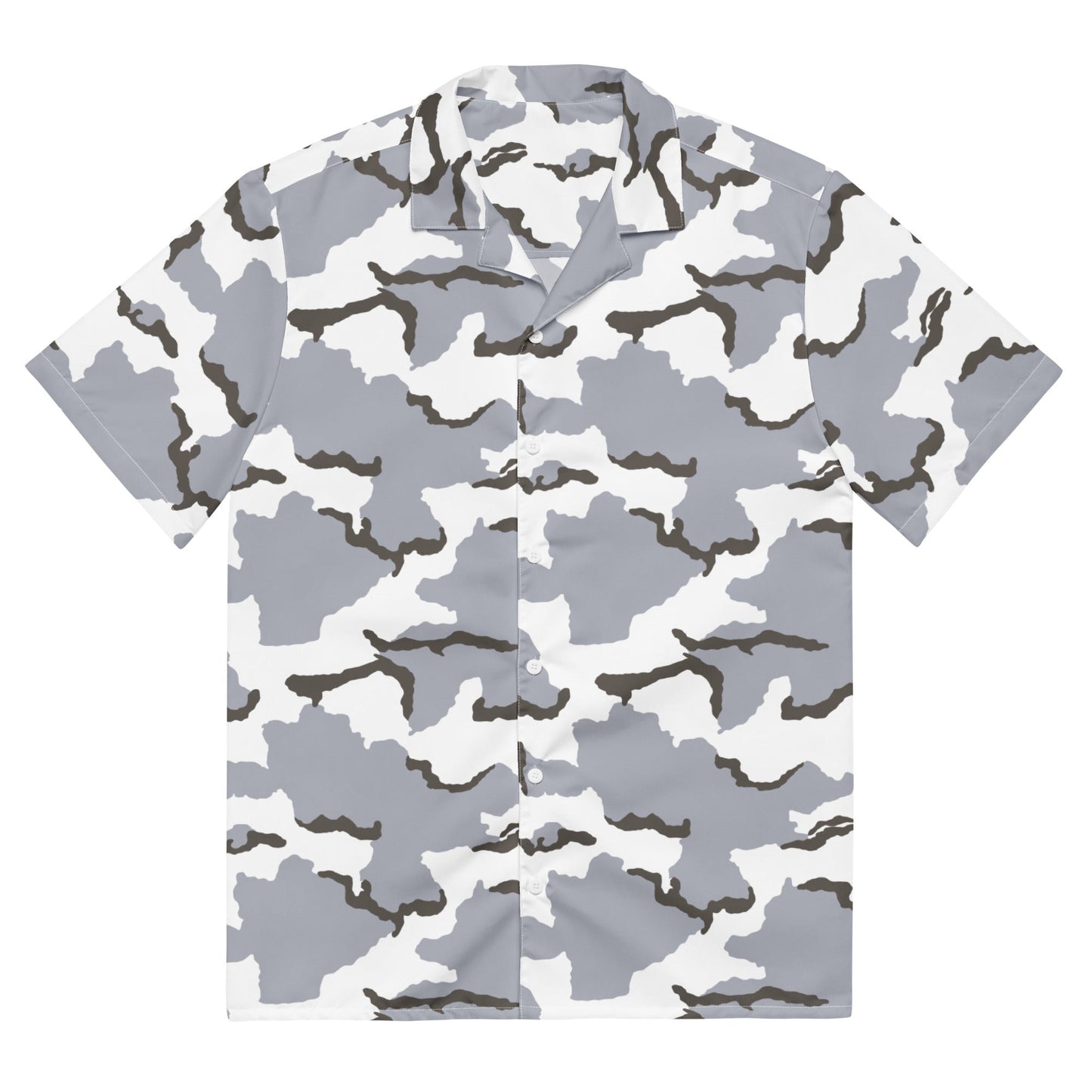 Alaska Tundra CAMO Unisex button shirt - 2XS - Button Shirts