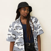 Alaska Tundra CAMO Unisex Short-Sleeve Button Shirt - Button-Up