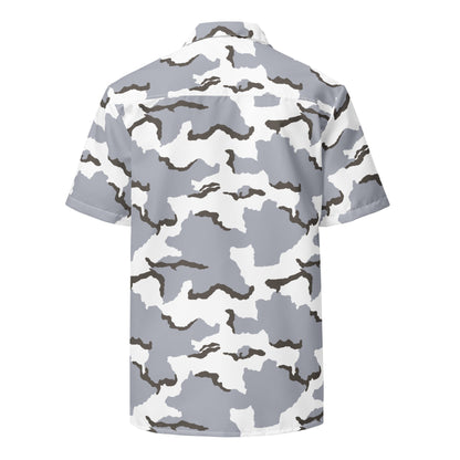 Alaska Tundra CAMO Unisex button shirt - Button Shirts