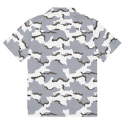 Alaska Tundra CAMO Unisex Short-Sleeve Button Shirt - Button-Up