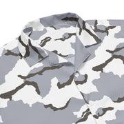 Alaska Tundra CAMO Unisex Short-Sleeve Button Shirt - Button-Up