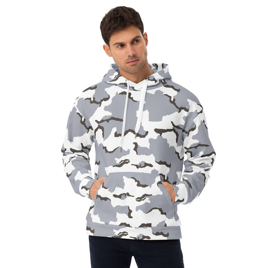 Alaska Tundra CAMO Unisex Hoodie - 2XS - Hoodies