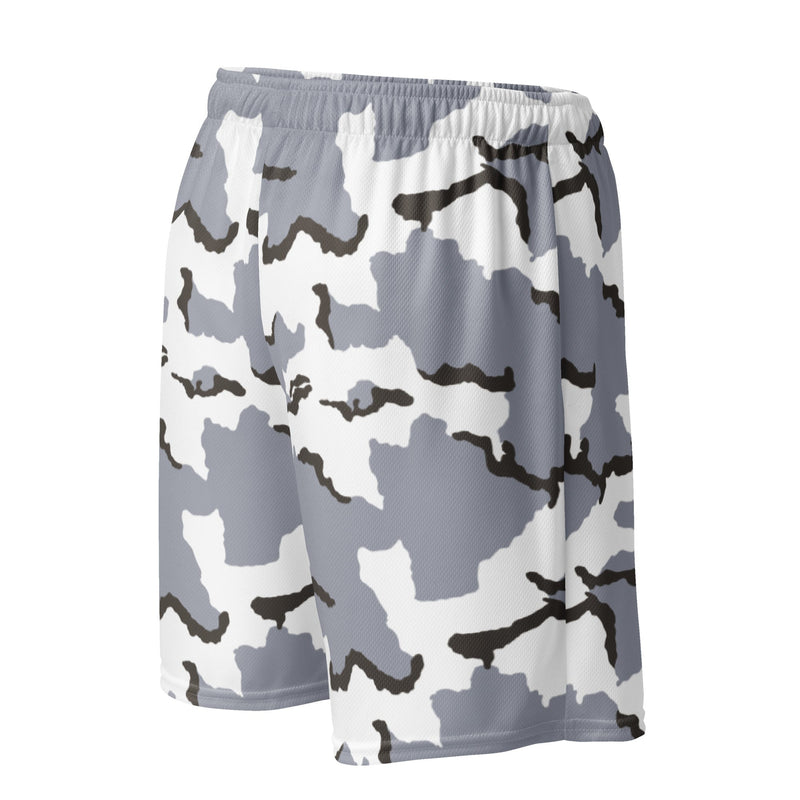 Alaska Tundra CAMO Unisex Mesh Shorts