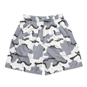 Alaska Tundra CAMO Unisex Mesh Shorts - 2XS