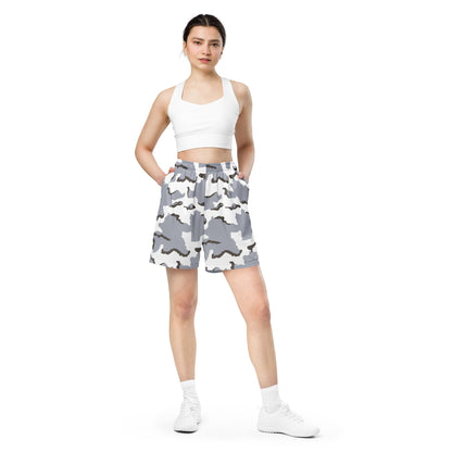 Alaska Tundra CAMO Unisex mesh shorts - Mesh Shorts