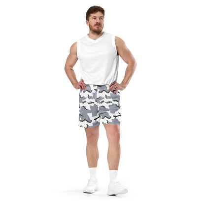 Alaska Tundra CAMO Unisex mesh shorts - Mesh Shorts