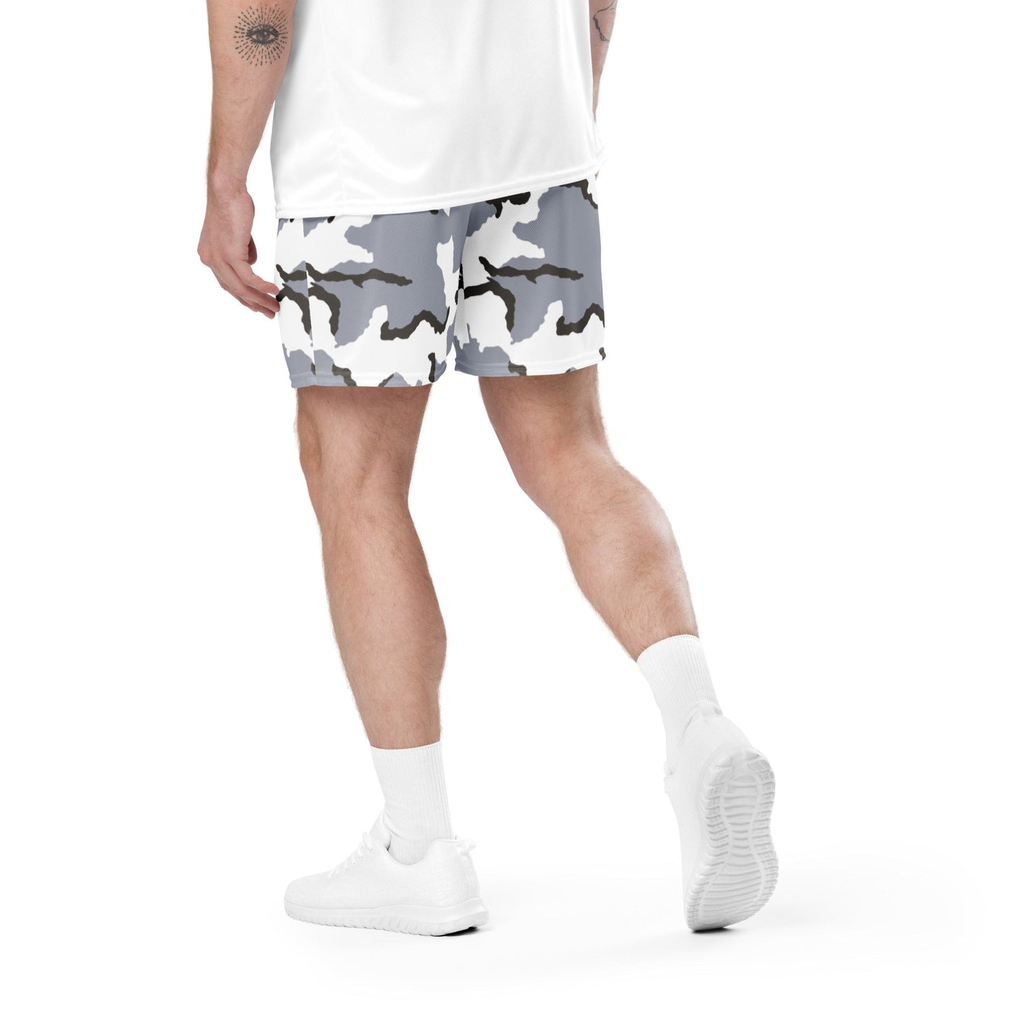 Alaska Tundra CAMO Unisex mesh shorts - Mesh Shorts