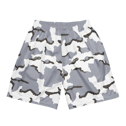 Alaska Tundra CAMO Unisex mesh shorts - Mesh Shorts