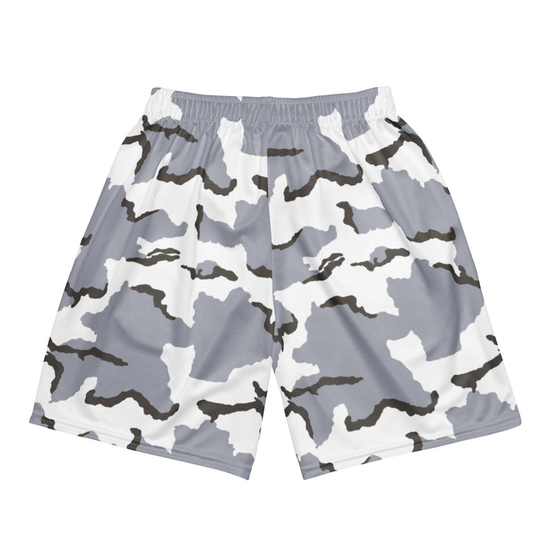 Alaska Tundra CAMO Unisex Mesh Shorts