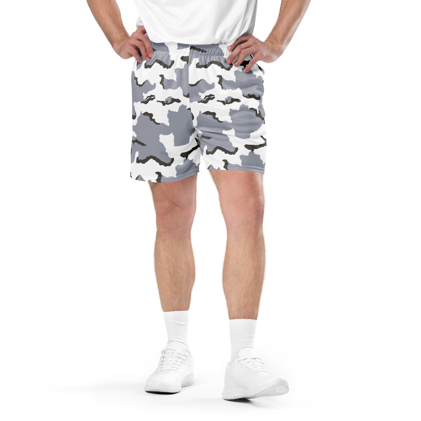Alaska Tundra CAMO Unisex mesh shorts - Mesh Shorts