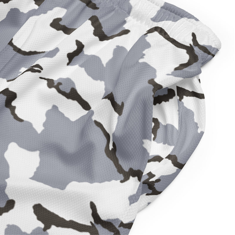 Alaska Tundra CAMO Unisex Mesh Shorts