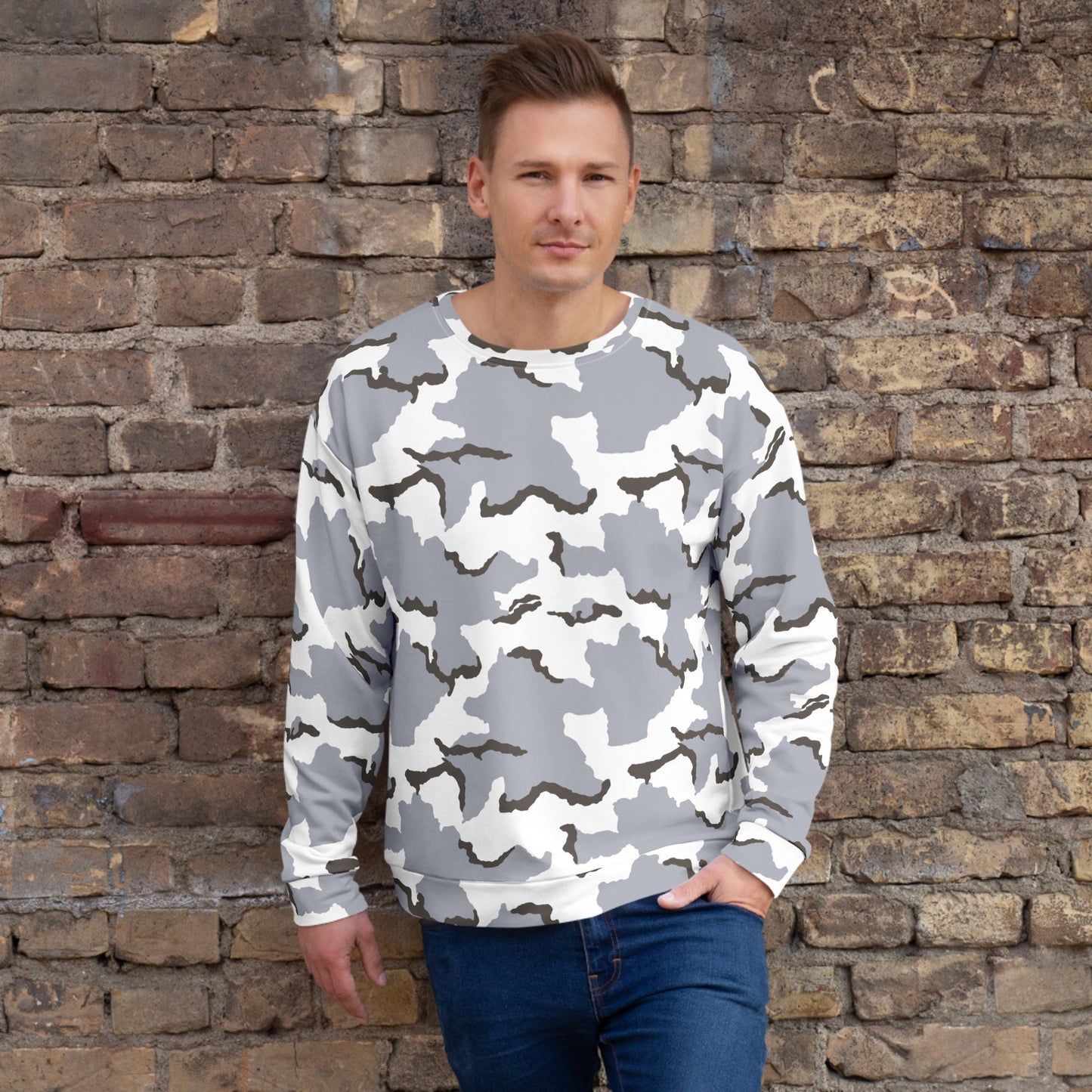 Alaska Tundra CAMO Unisex Sweatshirt - XS - Sweatshirts