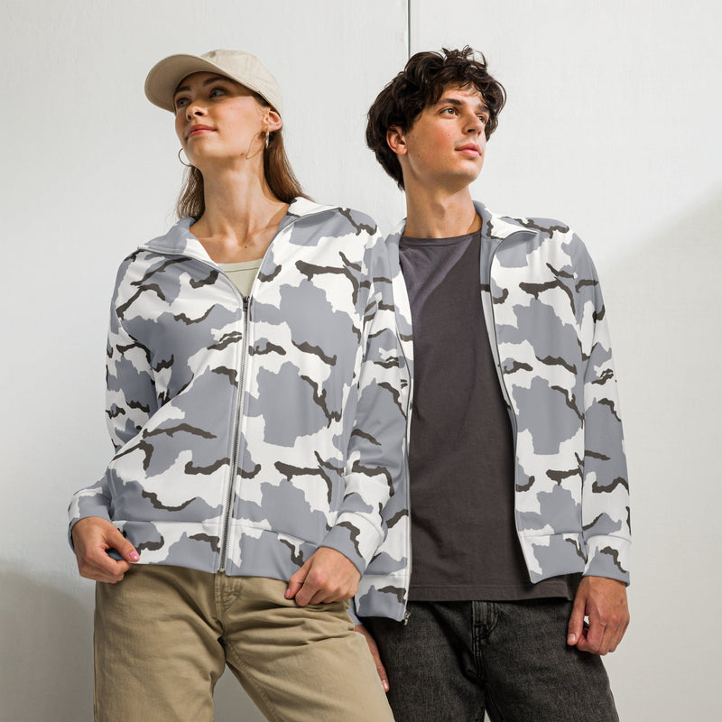 Alaska Tundra CAMO Unisex Track Jacket - 2XS