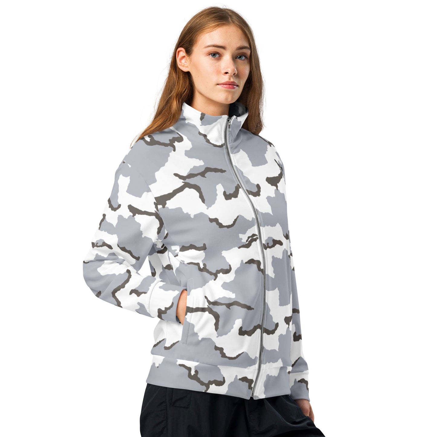 Alaska Tundra CAMO Unisex track jacket - Track Jackets