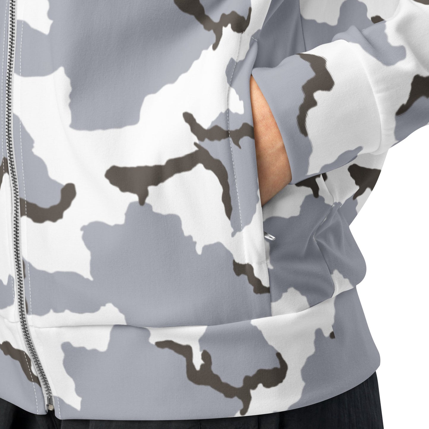 Alaska Tundra CAMO Unisex track jacket - Track Jackets