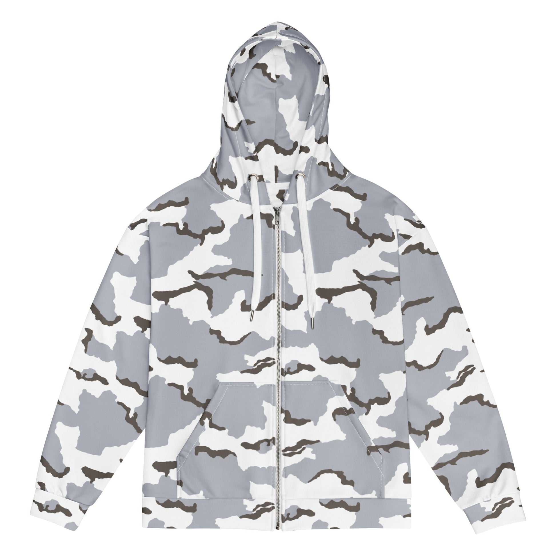 Alaska Tundra CAMO Unisex zip hoodie - 2XS - Zip Hoodies