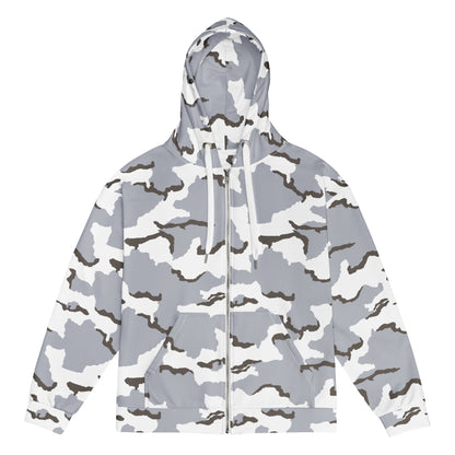 Alaska Tundra CAMO Unisex zip hoodie - 2XS - Zip Hoodies
