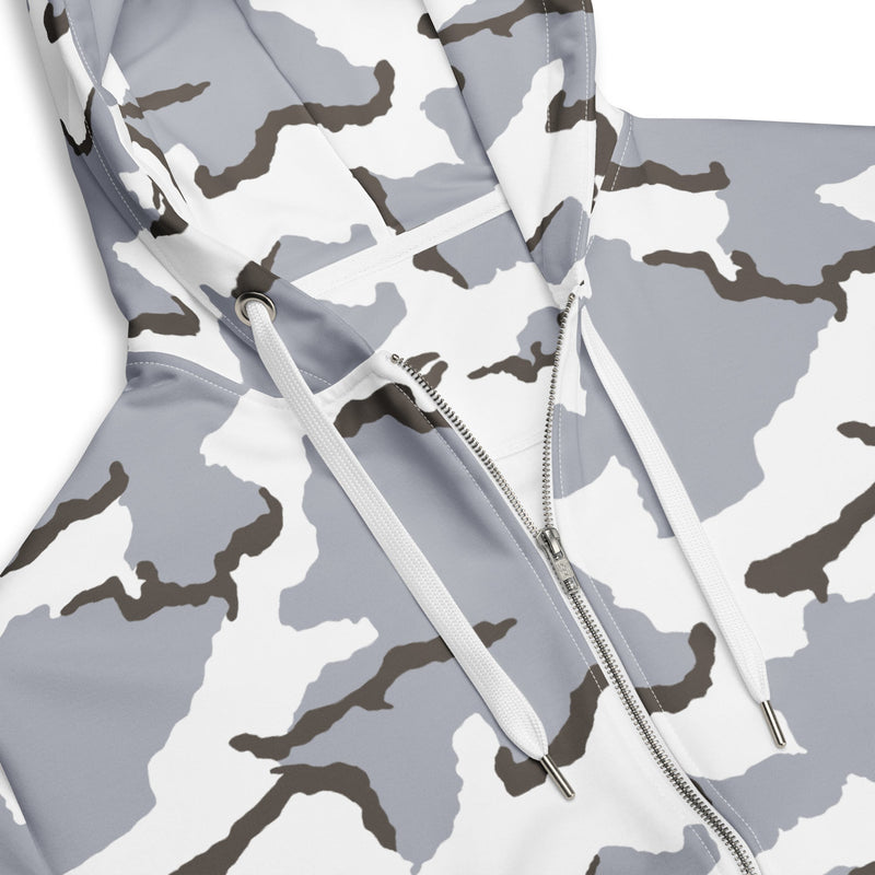 Alaska Tundra CAMO Unisex Zip Hoodie